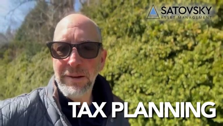 Intro image for video on Tax planning by Jonathan Satovsky