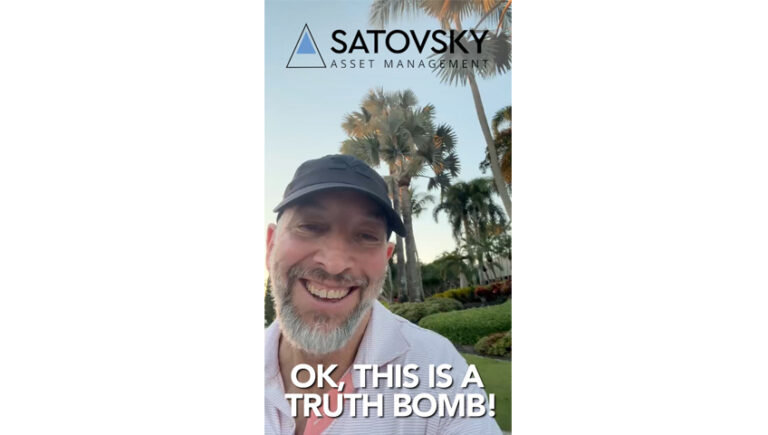 Jonathan Satovsky thought of the day