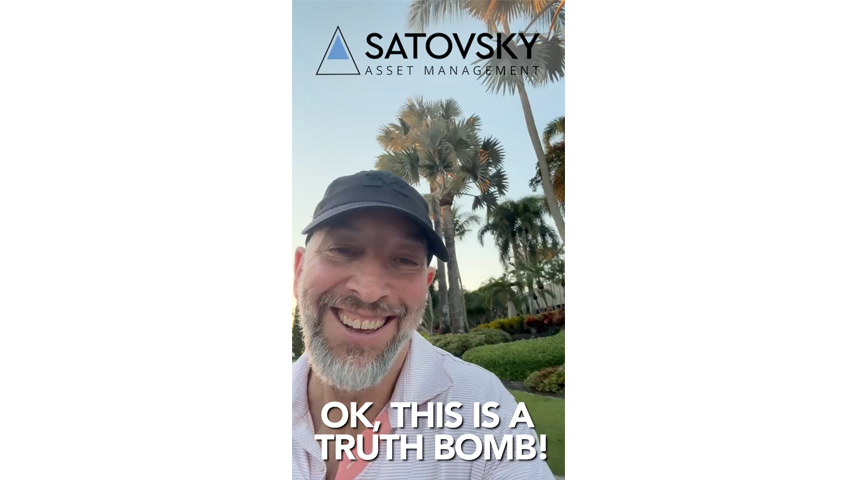 Jonathan Satovsky thought of the day