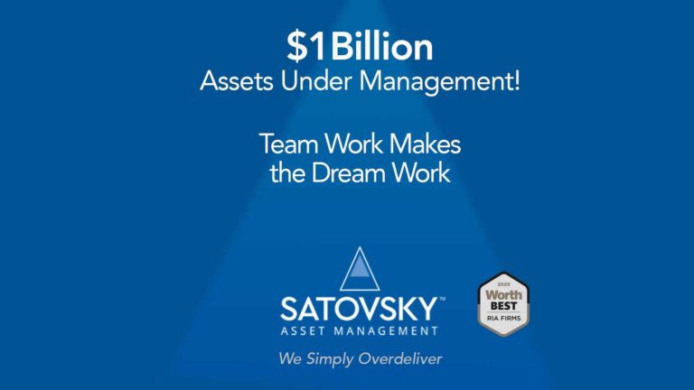 $1 billion under management Satovsky